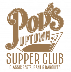 Pop's Uptown Supper Club Antioch Logo